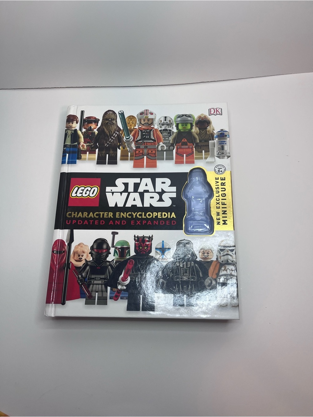 Lego Star Wars Character Encyclopedia – White, Black, Red, Blue Accents